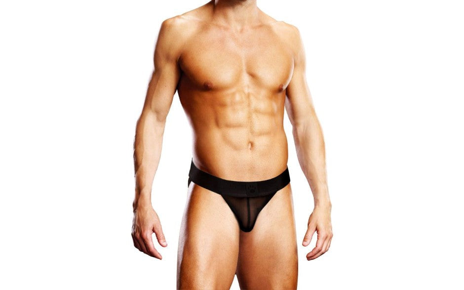 Prowler Mesh Breathable Mens Jock Strap Black - - Jocks and G-Strings