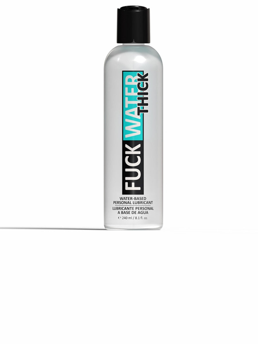 FuckWater Thick Water Based Adult Lubricant Clear - 240ml - Water Based Lubes