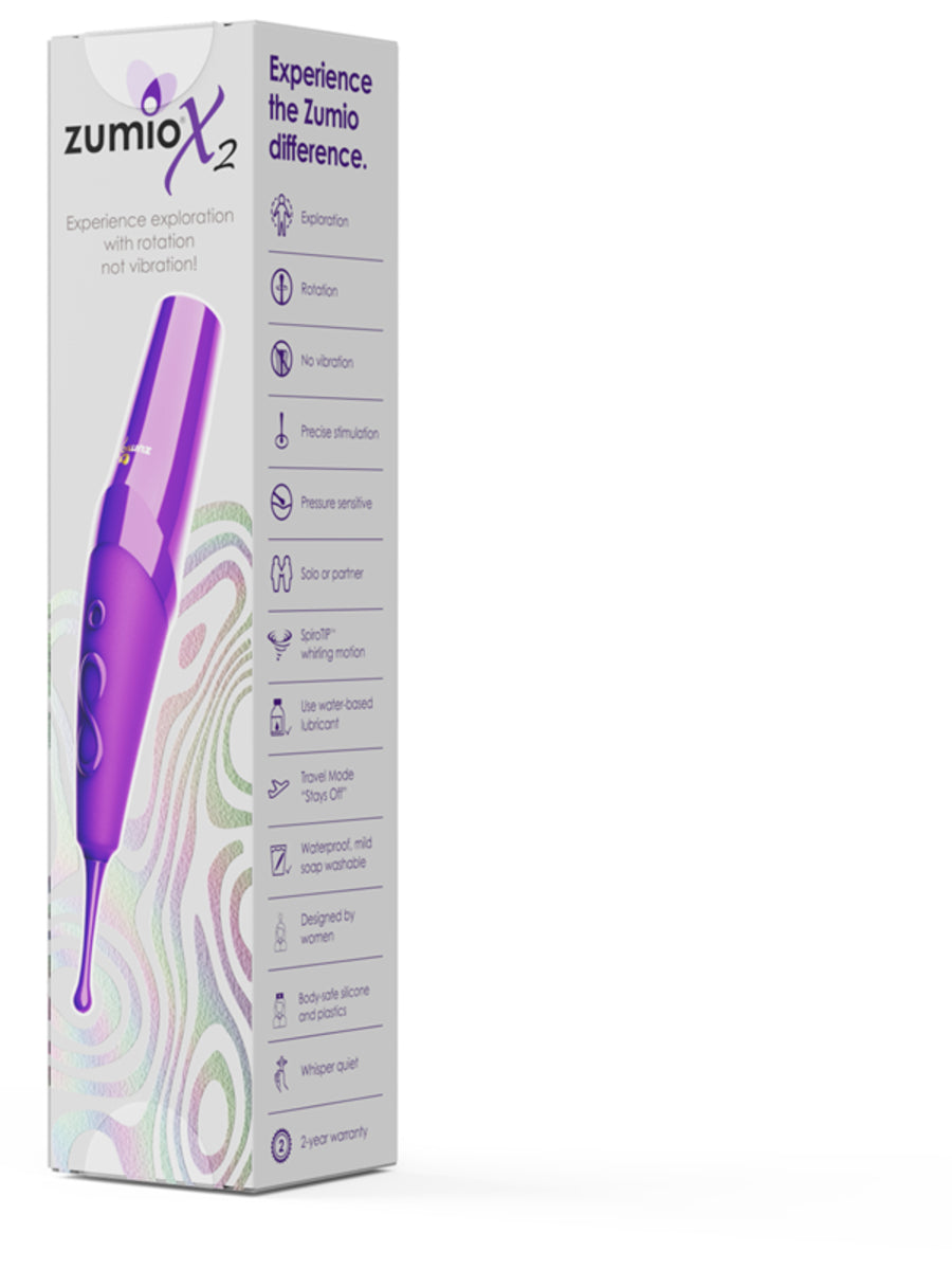 Zumio X 2 Exhilarating Vibrating Clitoral Stimulator - Clit Ticklers and Pulsators