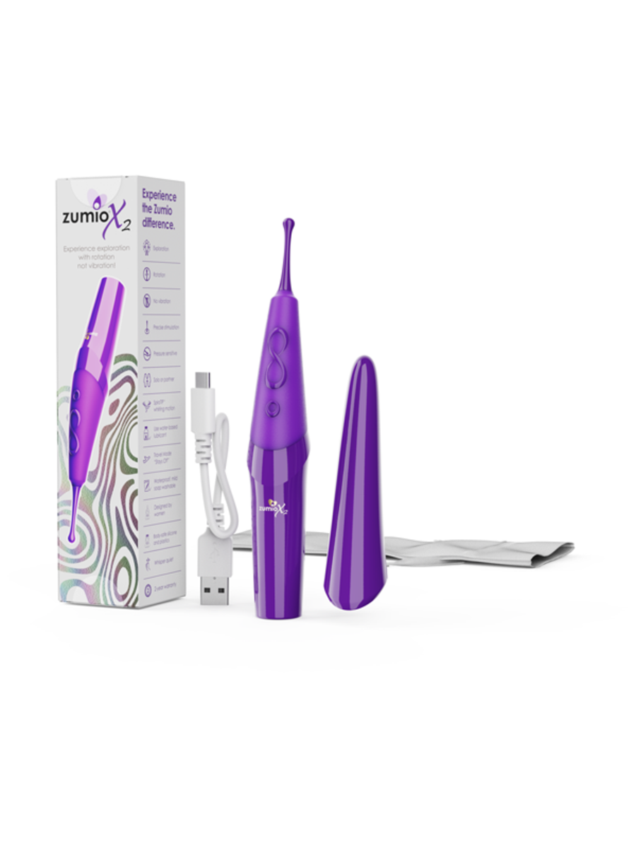 Zumio X 2 Exhilarating Vibrating Clitoral Stimulator - Clit Ticklers and Pulsators