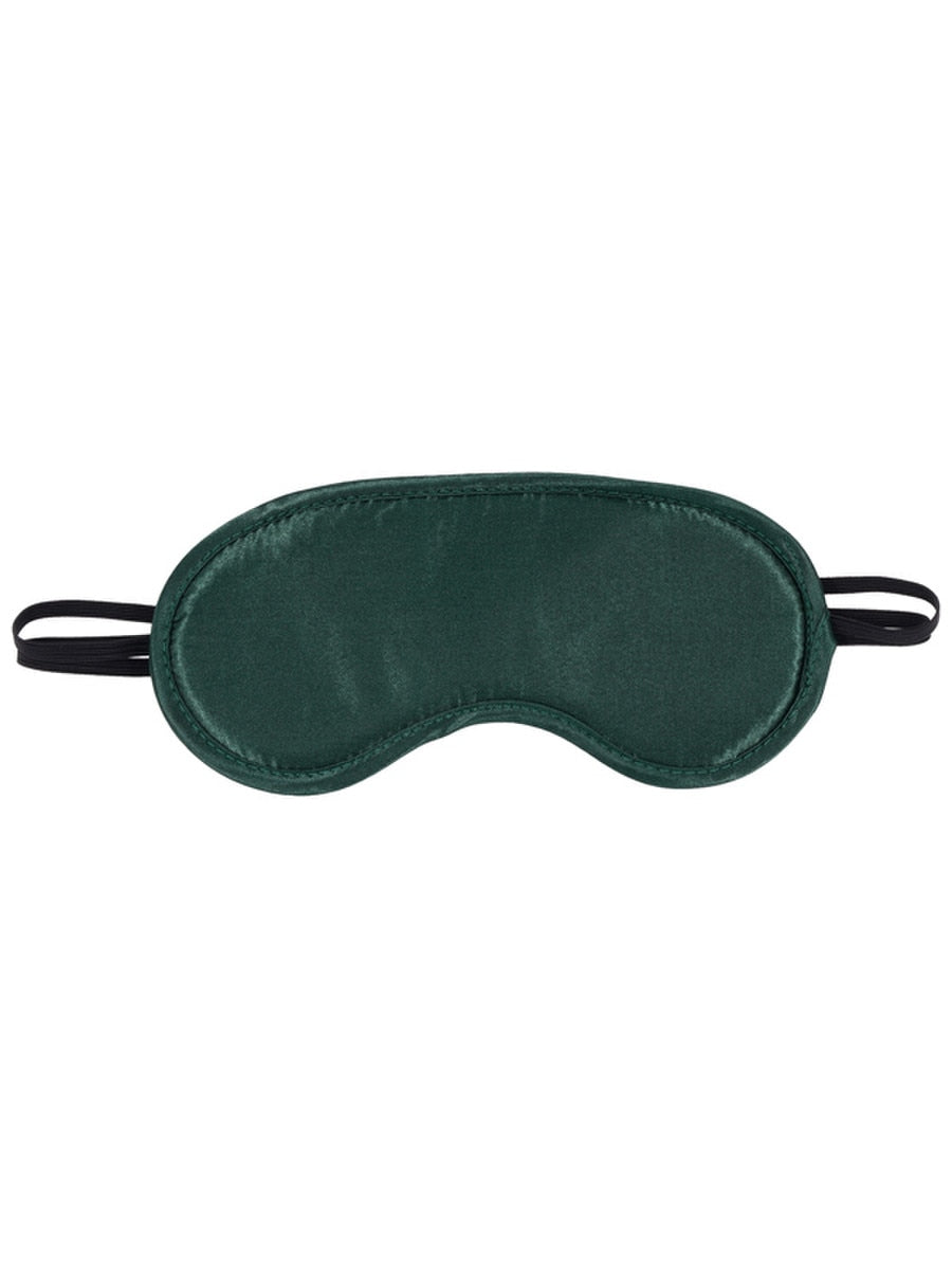 Sportsheets Indica Sensory Play Bondage Blindfold - Emerald - Masks And Blindfolds
