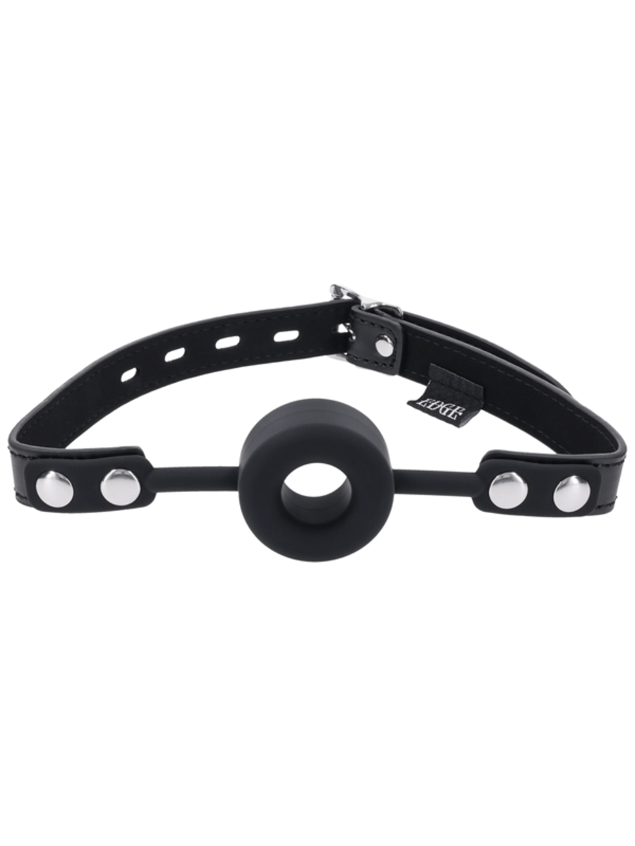 Edge by Sportsheets Silicone Ring Bondage Gag - Bondage Gags and Bits
