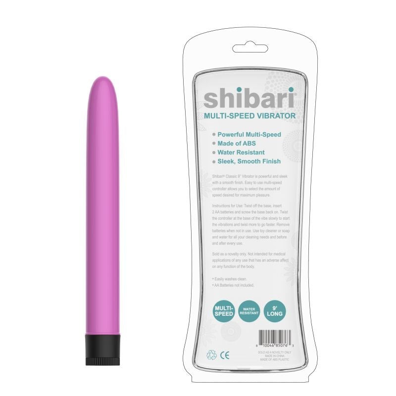 Shibari Powerful Multi Speed Bullet Vibrator 9 Inches - - Bullet Vibrators