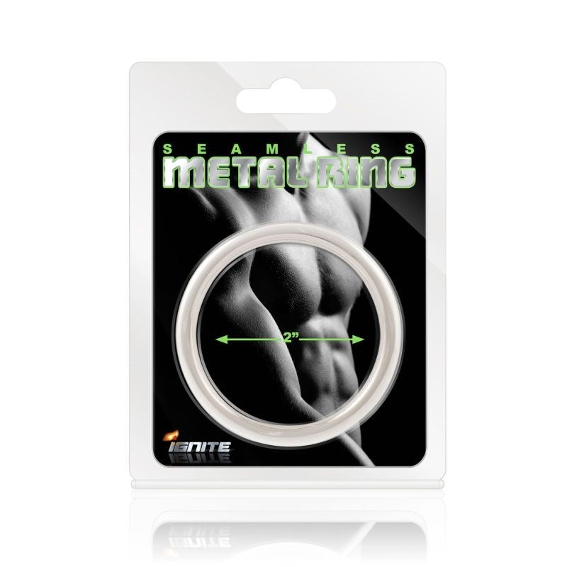 SI Novelties Seamless Metal Mens Cock Rings - - Cock Rings