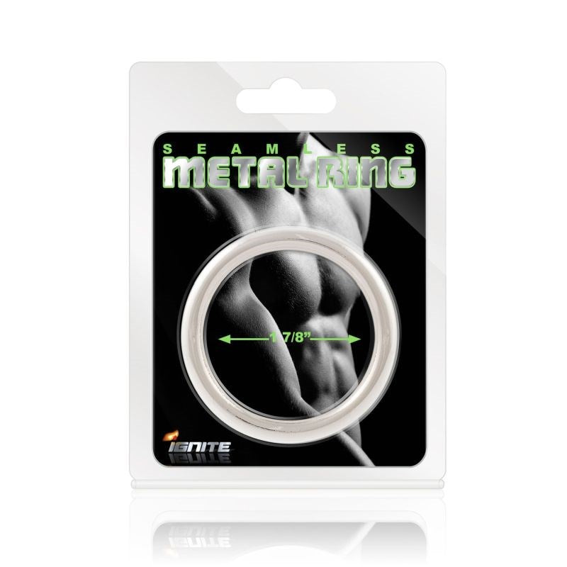 SI Novelties Seamless Metal Mens Cock Rings - - Cock Rings