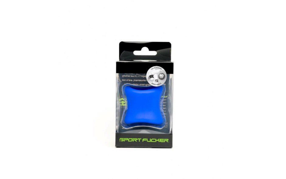 Sport Fucker Ergo Balls Silicone Ball Stretcher Blue - - Ball Stretchers and Crushers