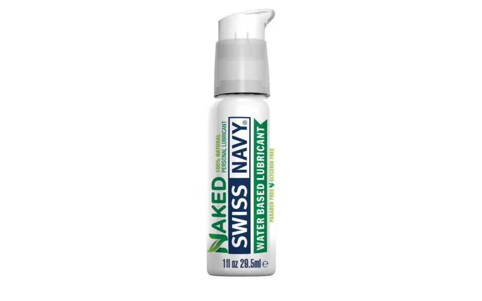 Swiss Navy Naked All Natural Water Based Lubricant - - Water Based Lubes