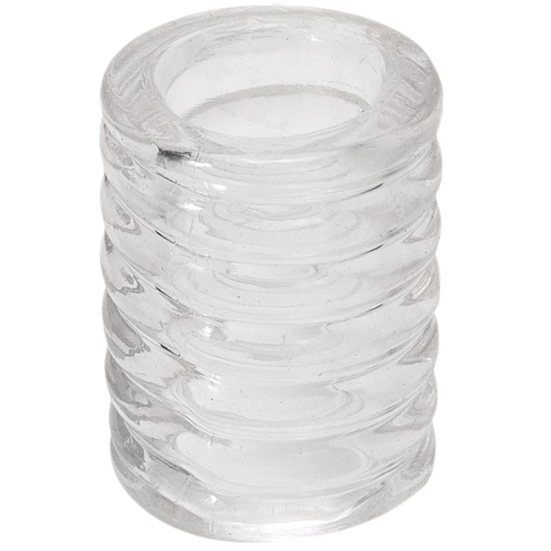 Titanmen Ribbed Textured Stretchy Male Cock Cage - - Male Chastity