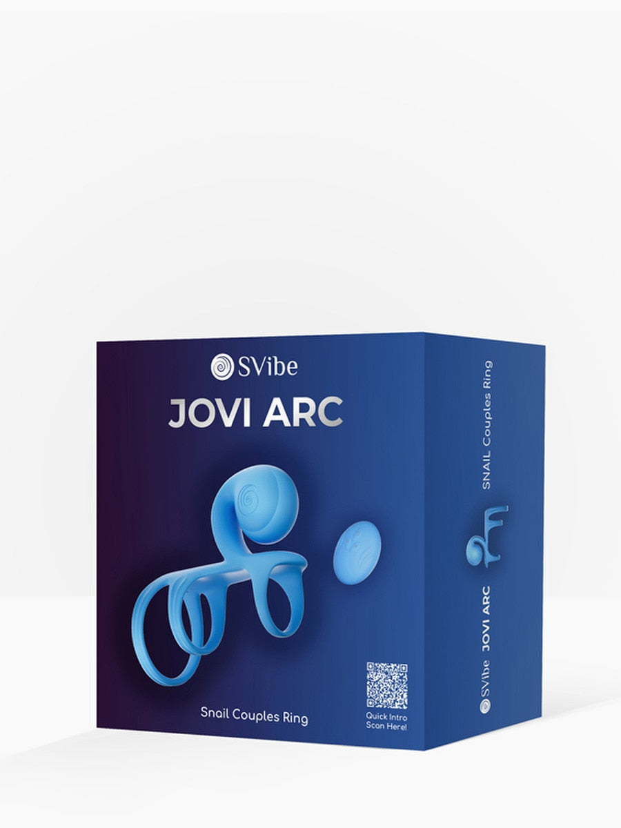 SVibe Snail JOVI Arc Couples Vibrating Cock Ring - Vibrating Cock Rings