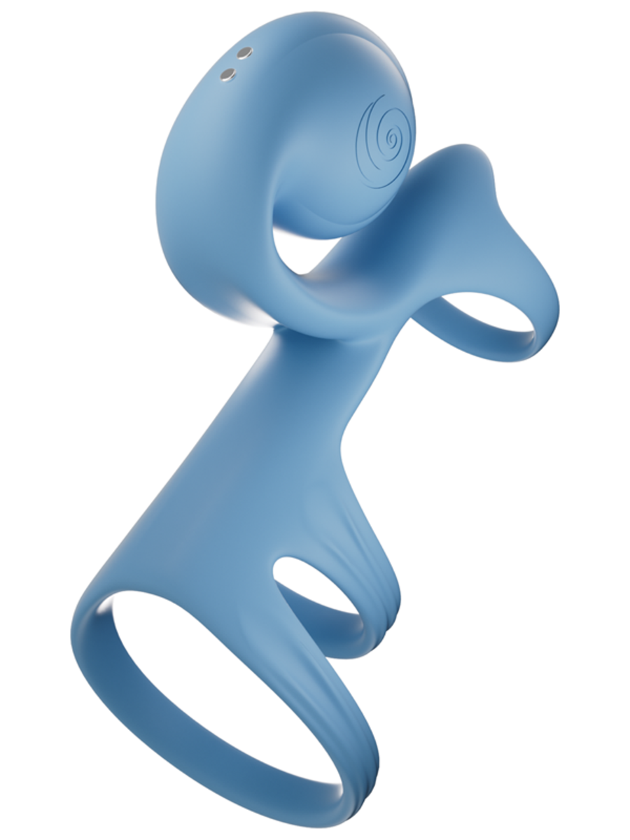 SVibe Snail JOVI Arc Couples Vibrating Cock Ring - Vibrating Cock Rings