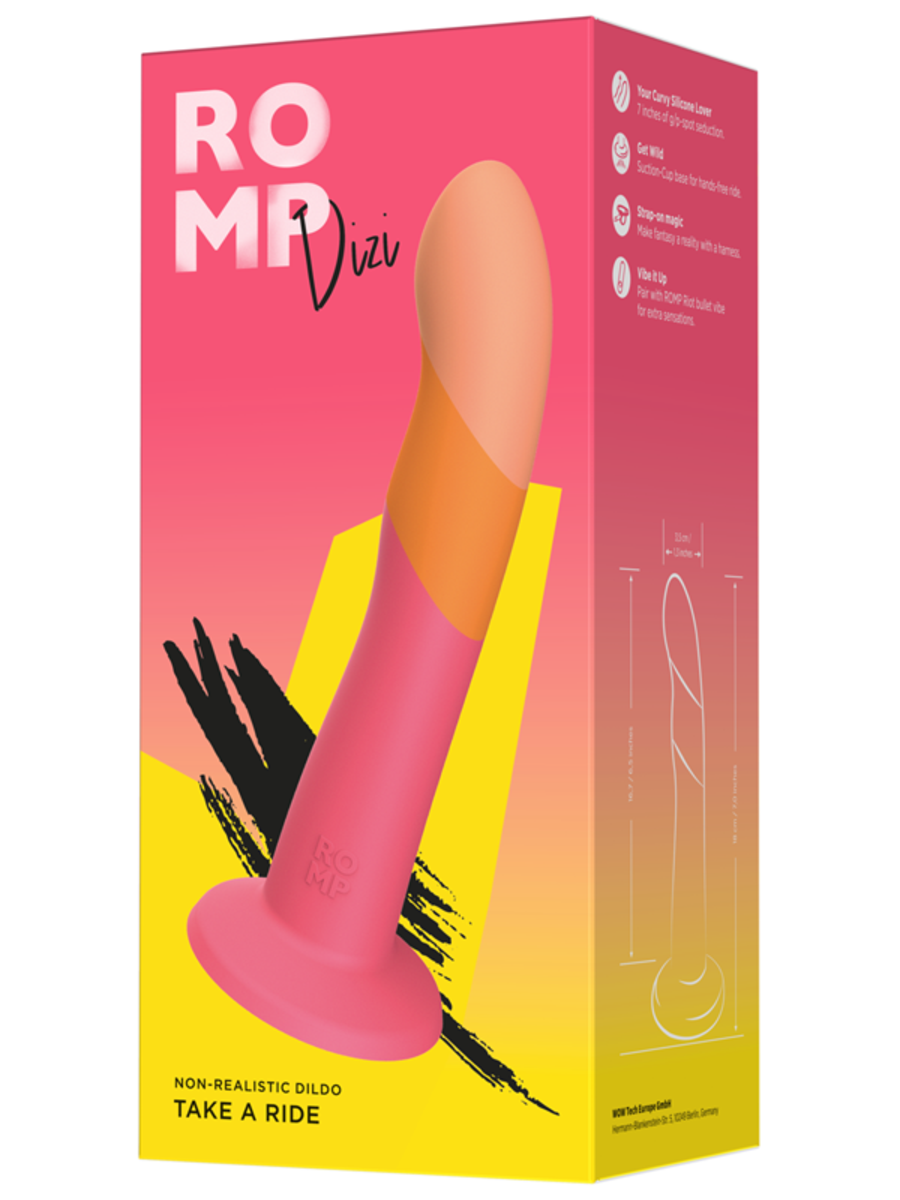 Love Honey Romp Dizi Suction Cup Strap On Dildo - - Strap On Sextoys
