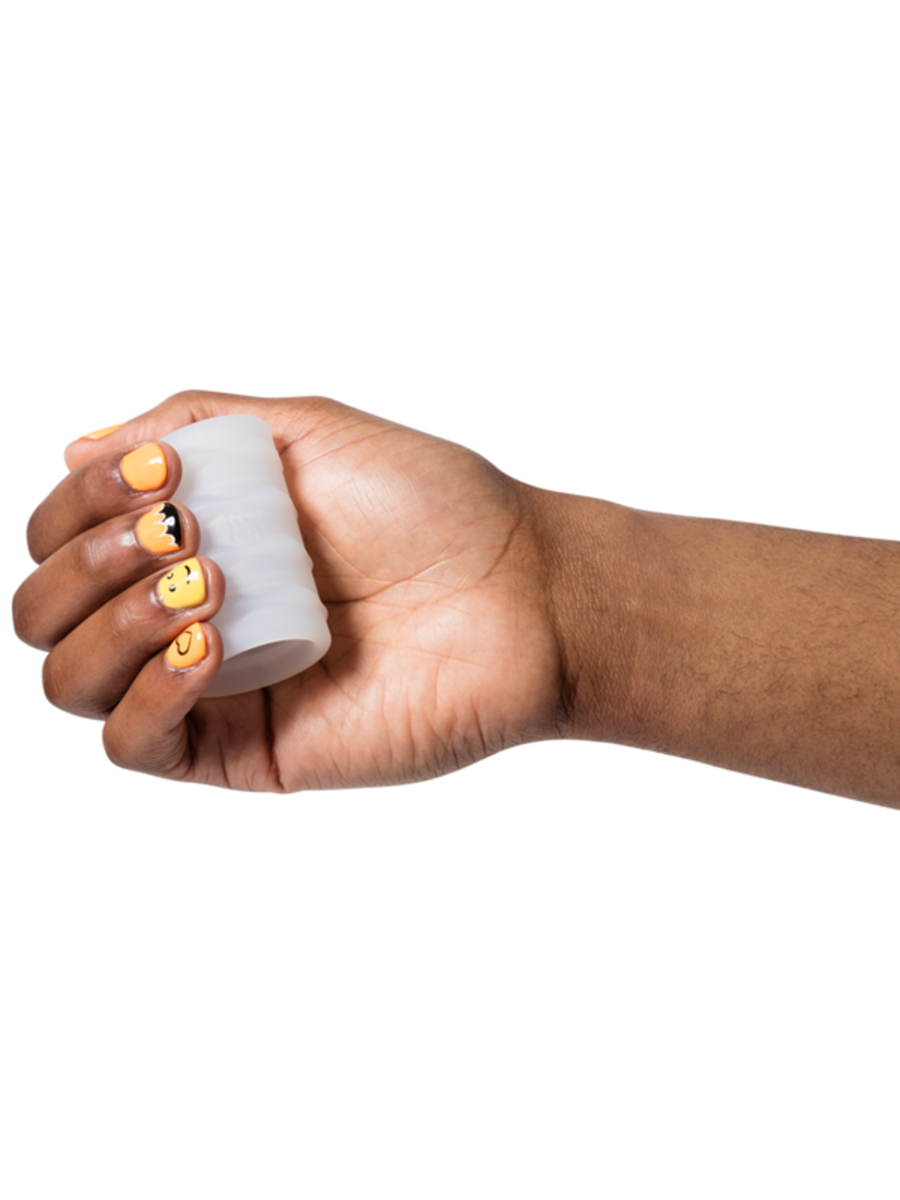 Love Honey Romp Mosh Manual Mini Male Stroker - Masturbators and Strokers