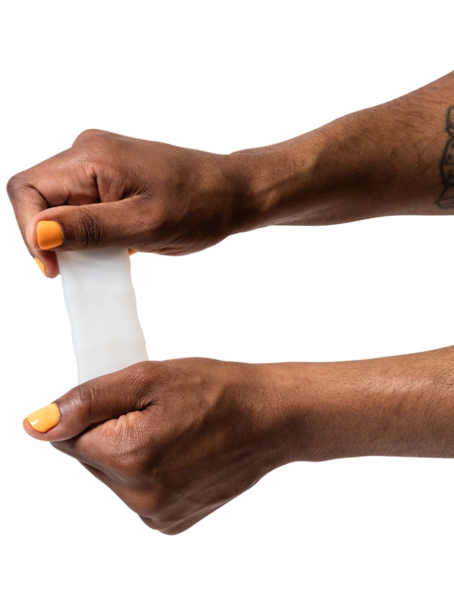 Love Honey Romp Mosh Manual Mini Male Stroker - Masturbators and Strokers