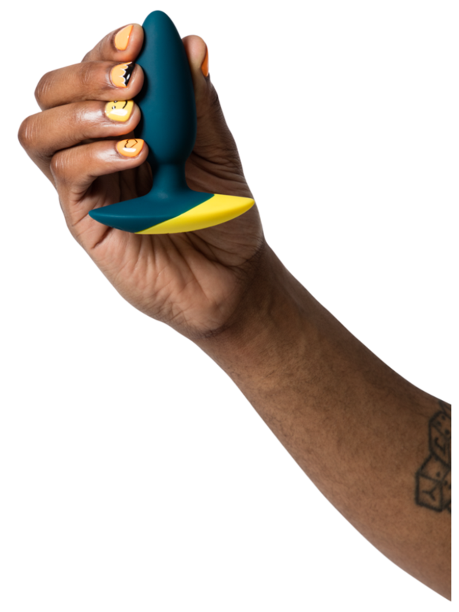 Love Honey Romp Bass Vibrating Silicone Anal Plug - Butt Plugs