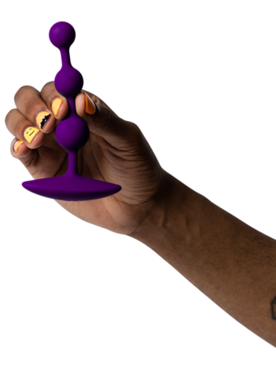 Love Honey Romp Amp Flexible Silicone Anal Bead - Anal Beads and Balls