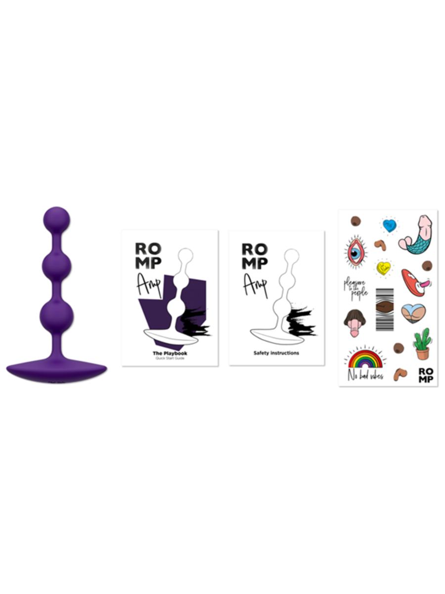 Love Honey Romp Amp Flexible Silicone Anal Bead - Anal Beads and Balls