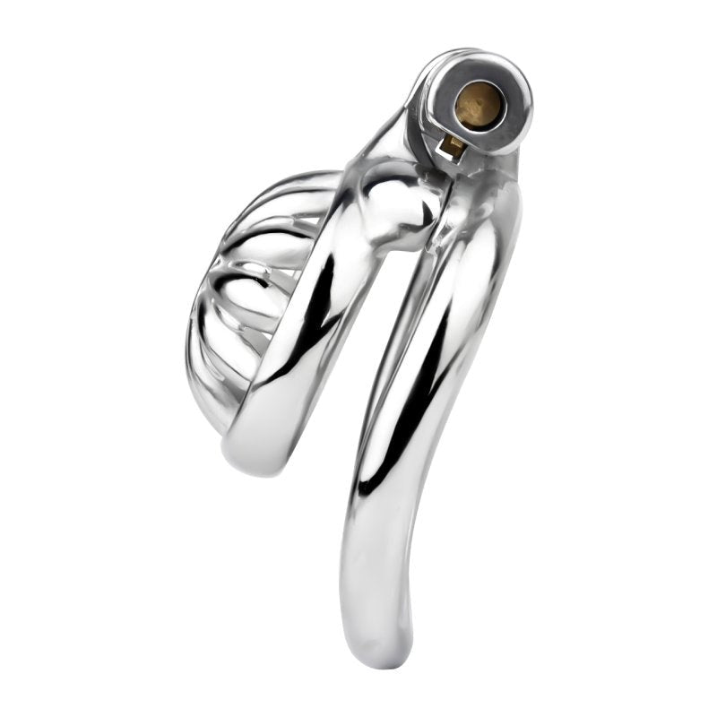 BDStyle Sunflower Shape Steel Male Chastity Cage - - Male Chastity