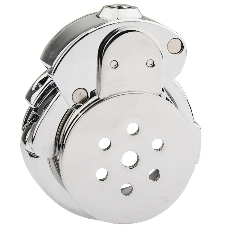 BDStyle Lid Male Chastity Cock Cage With Adjustable Ring - - Male Chastity