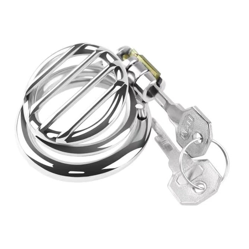 BDStyle Plate Cage Male Chastity Device Large - - Male Chastity