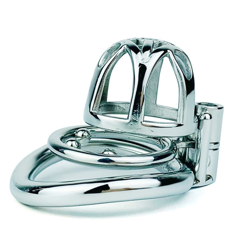 BDStyle Hex Screw Male Chastity Lock Cage With Anti-drop Ring - - Male Chastity