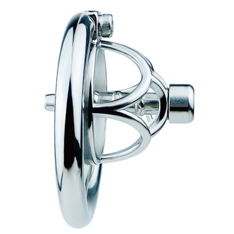 BDStyle Hex Screw Mens Cock Cage With Urethral Catheter - - Male Chastity