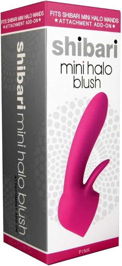 Shibari Mini Halo Blush Body Wand Attachment - - Body Wands