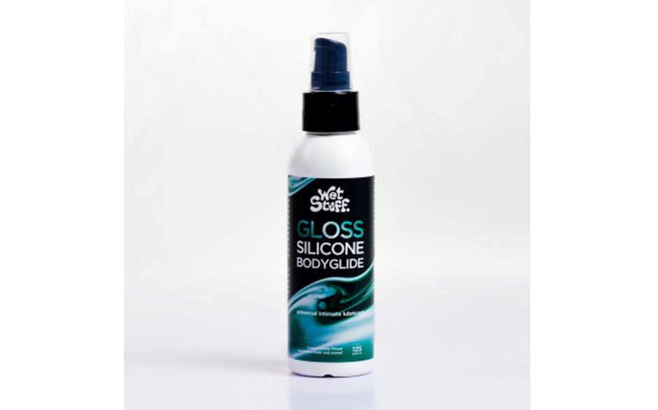 Wet Stuff Gloss Silicone Bodyglide Pump 125g - - Silicone Based Lubes