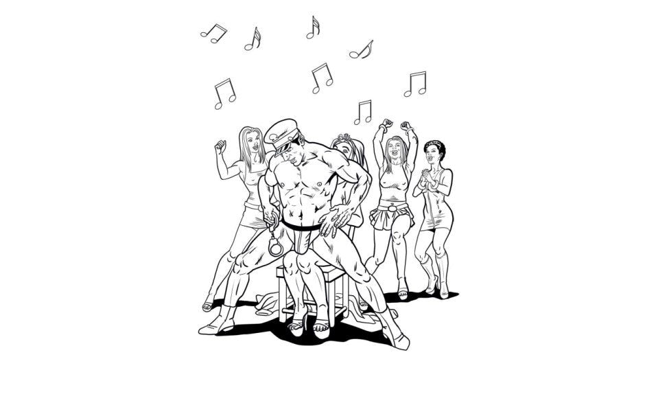 Wood Rocket Bachelorette Party Colouring Book - Party Gifts and Novelties