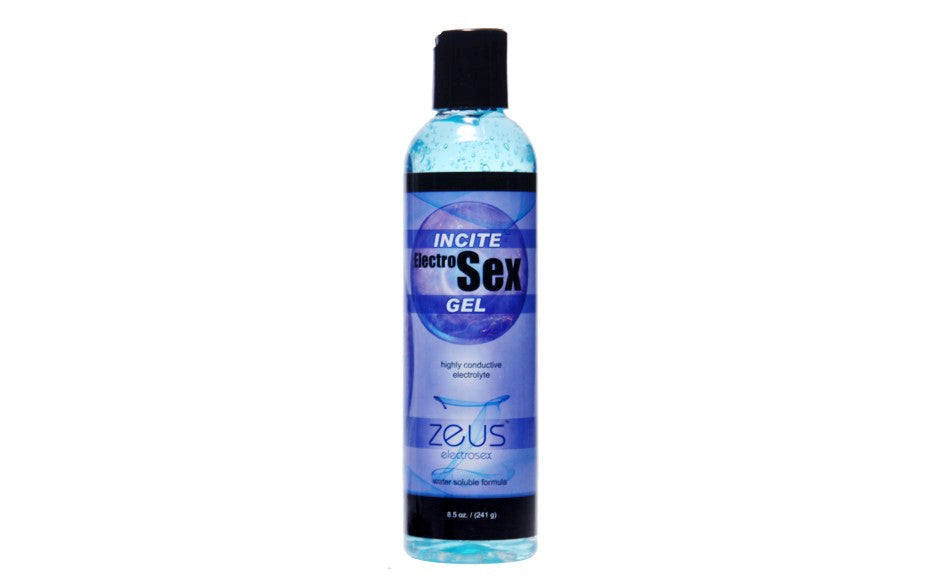 Zeus Incite Electrosex Gel 251ml - Water Based Lubes