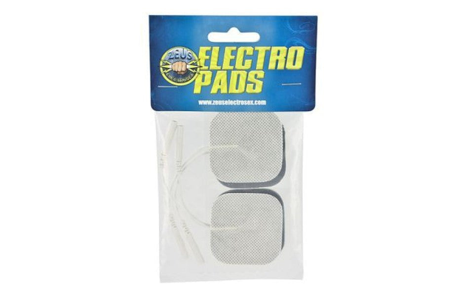 Zeus Higher Grade Electro Pads 4 Pack - Electro Sex