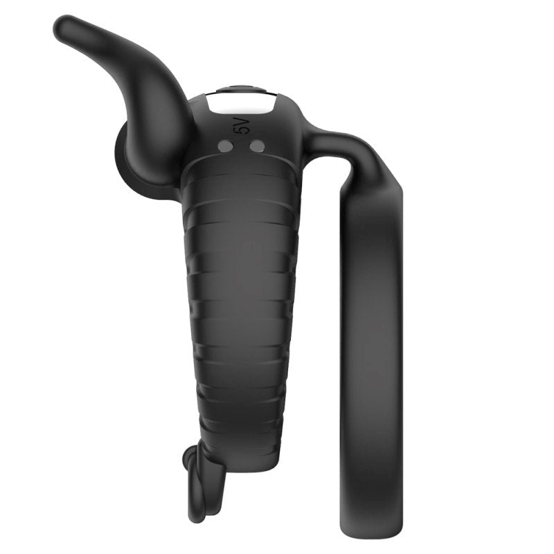 BDStyle OX Horn 10 Functions Vibrating Cock Ring - - Vibrating Cock Rings