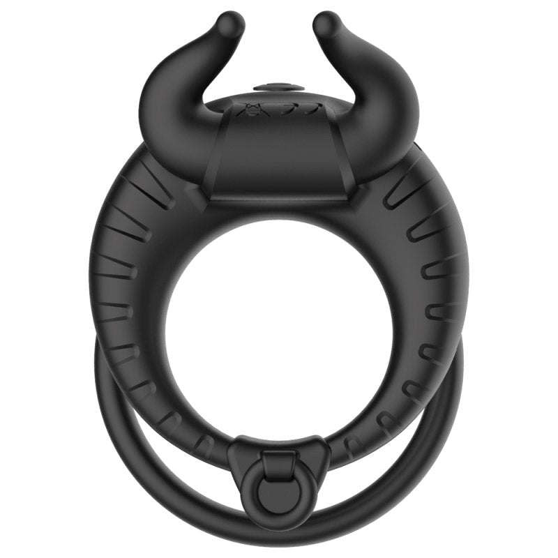 BDStyle OX Horn 10 Functions Vibrating Cock Ring - - Vibrating Cock Rings