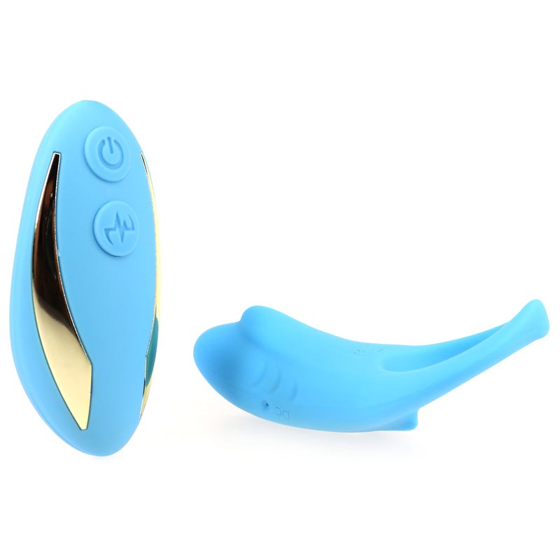 BDStyle Shark Remote Control Silicone Cock Ring - - Vibrating Cock Rings