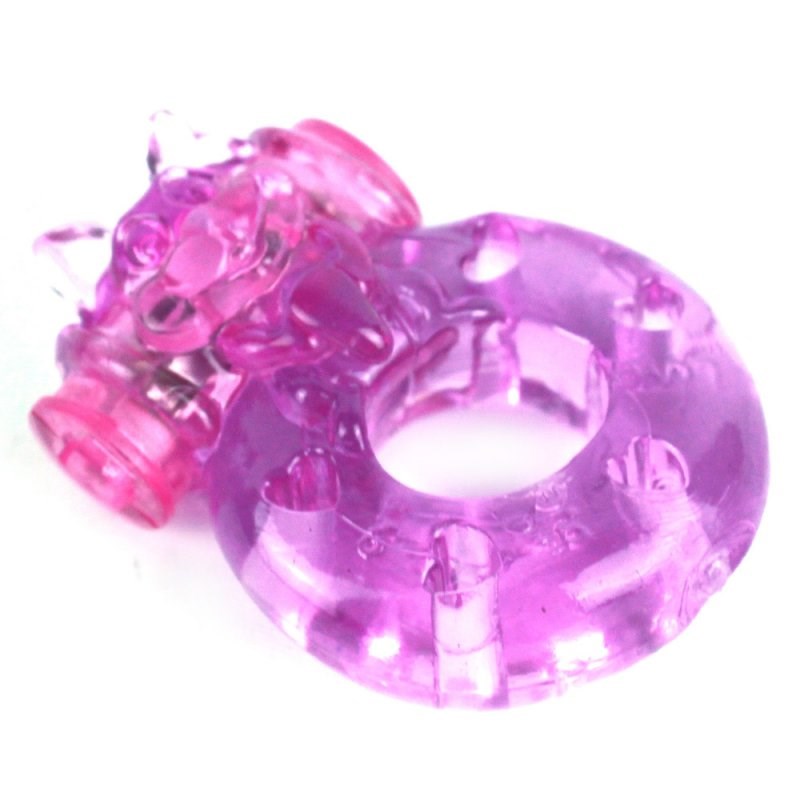 BDStyle Multi Functions TPR Vibrating Cock Ring - - Vibrating Cock Rings