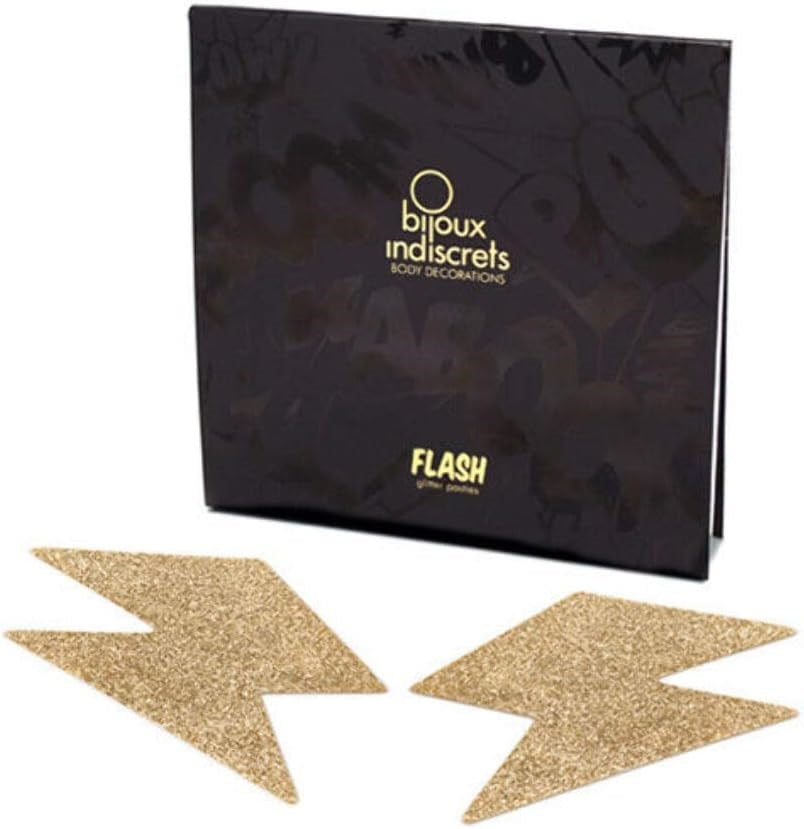 Bijoux Indiscrets SI Flash Bolt Womens Pasties - - Breast and Nipple Toys