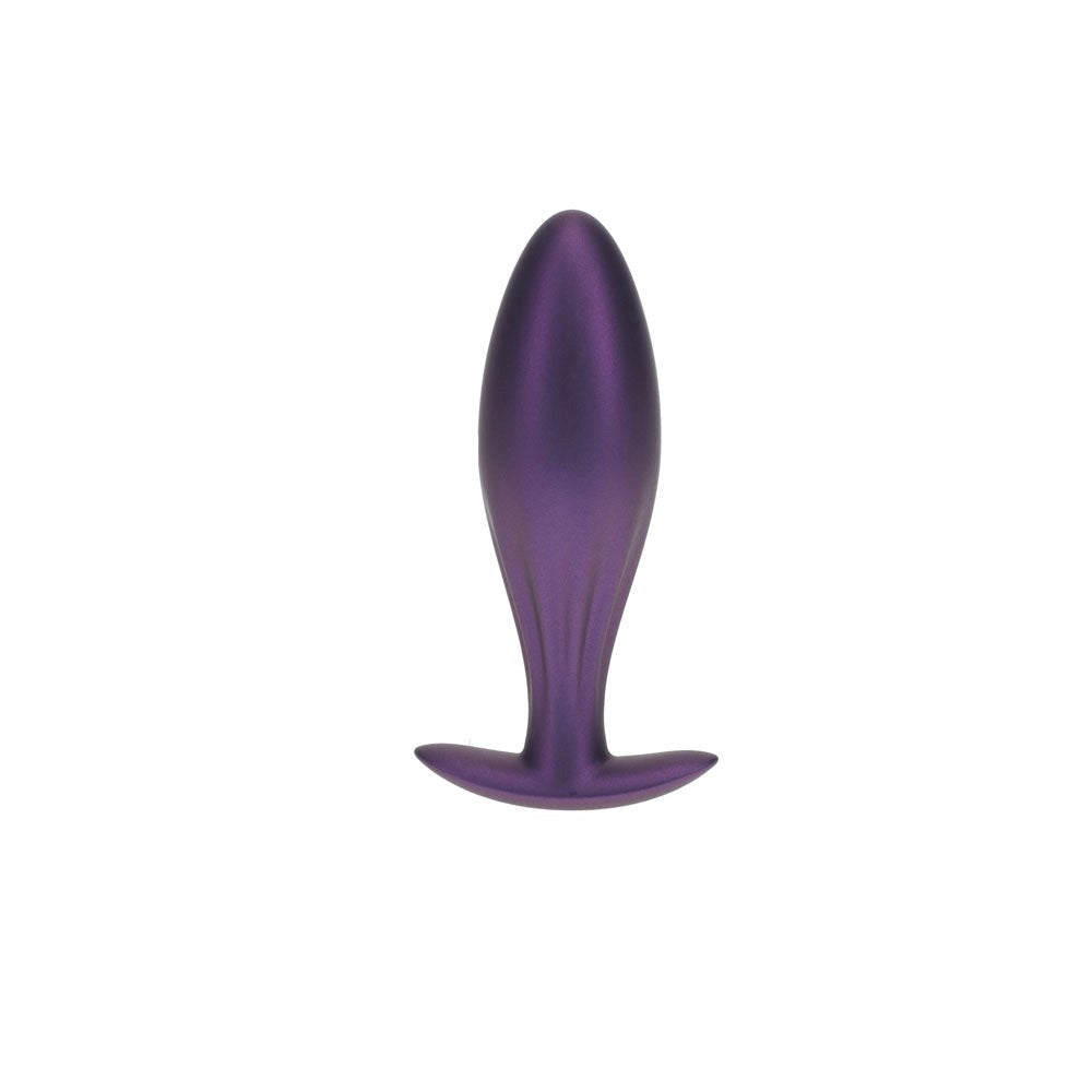 Shots OUCH! Oval Shaped 11.7 cm Metallic Waterproof Anal Plug - - Butt Plugs