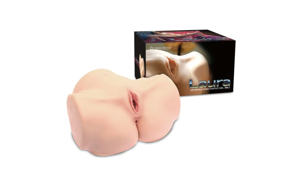 Naked Factory Laura Real Hip Premium Realistic Masturbator - - Realistic Butts And Vaginas