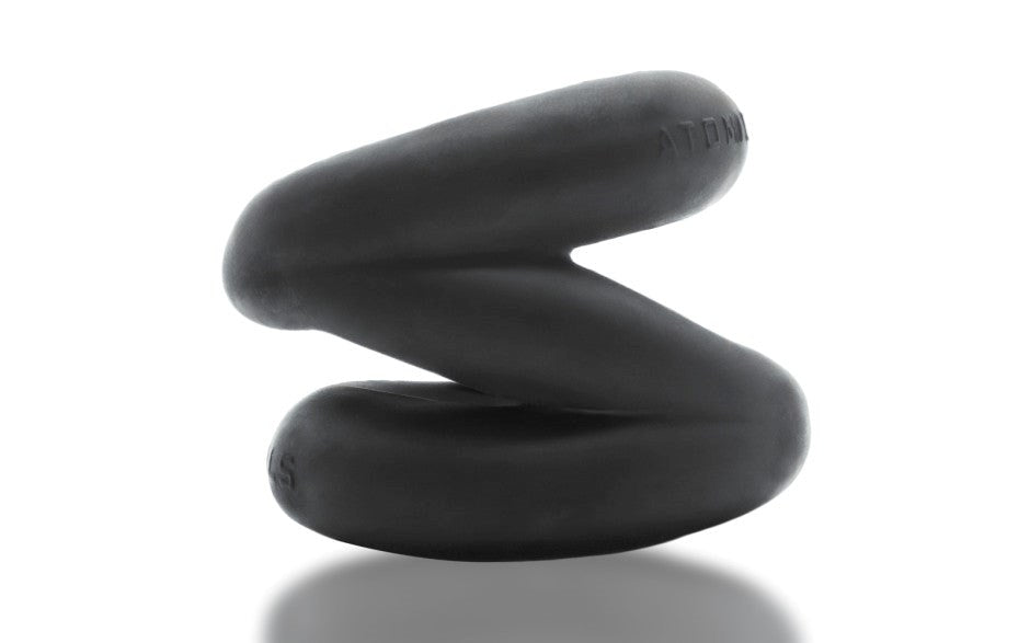OxBalls Z Balls Zig Zag Cock Ring and Ball Stretcher Night Edition - - Ball and Cock Toys