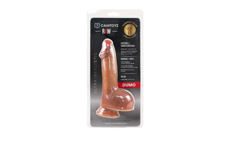Raw Dumo Ultra Realistic Silicone Dildo 20cm - - Realistic Dildos