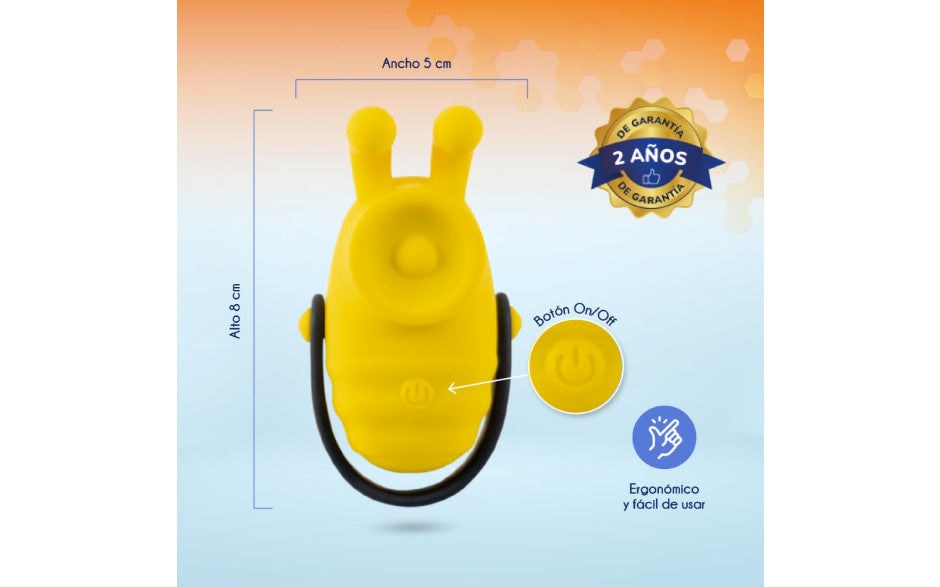 Raw Bumble Bee Pro Tapping Mini Adult Massager - - Personal Massagers