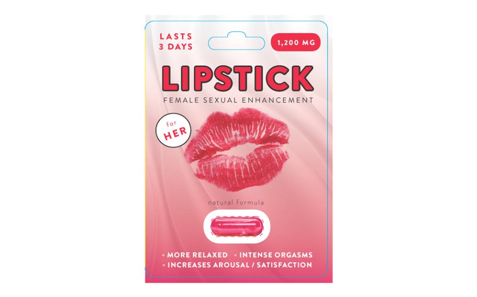 Supple Lipstick Female Libido Single Pill - - Sex Pheromones and Perfumes