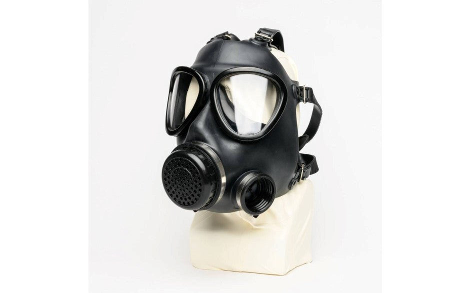 XTRM Military Adjustable Strap Rubber Gas BDSM Mask - - Bondage Hoods
