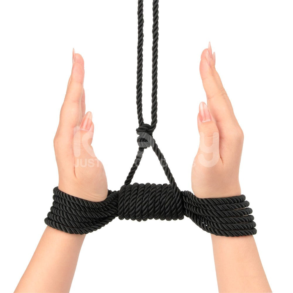 Lovetoy Rebellion Reign Silky Bondage Play Rope 10 Metre - Cuffs And Restraints