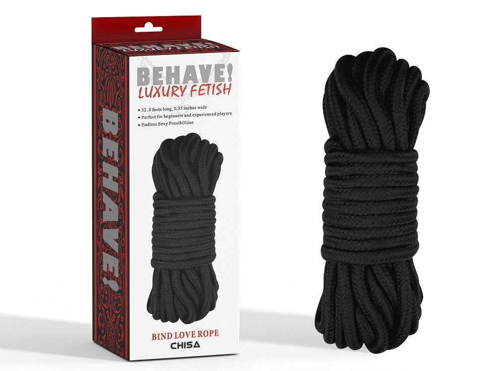 Behave BDSM Play Bing Love Rope 10 Metre - - Cuffs And Restraints
