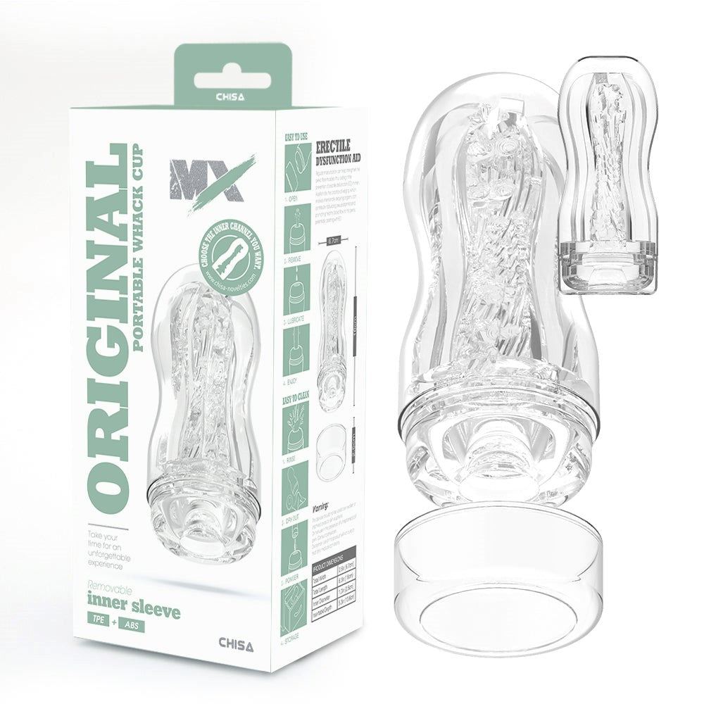 MX Original Portable Whack Mens Masturbator Cup - - Masturbators and Strokers