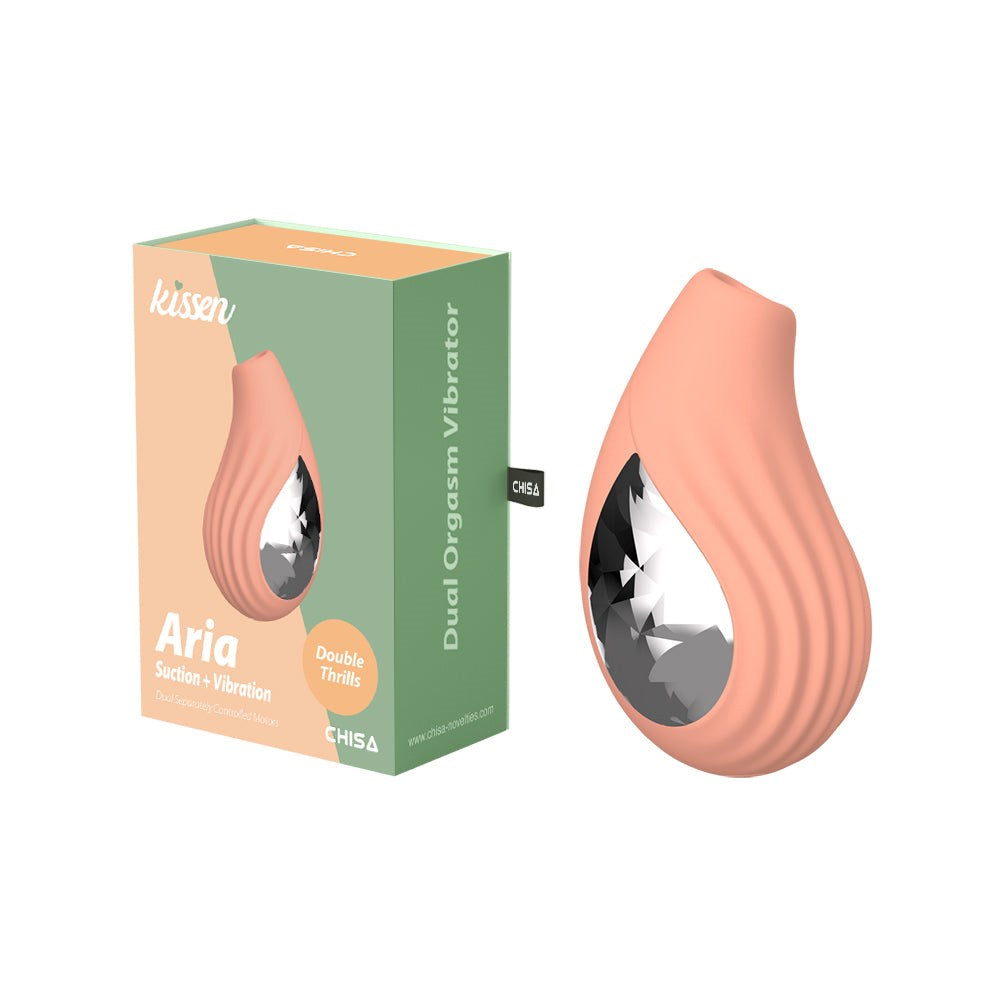 Kissen Aria 10 Function Personal Clitoral Massager Pink - - Clit Ticklers and Pulsators