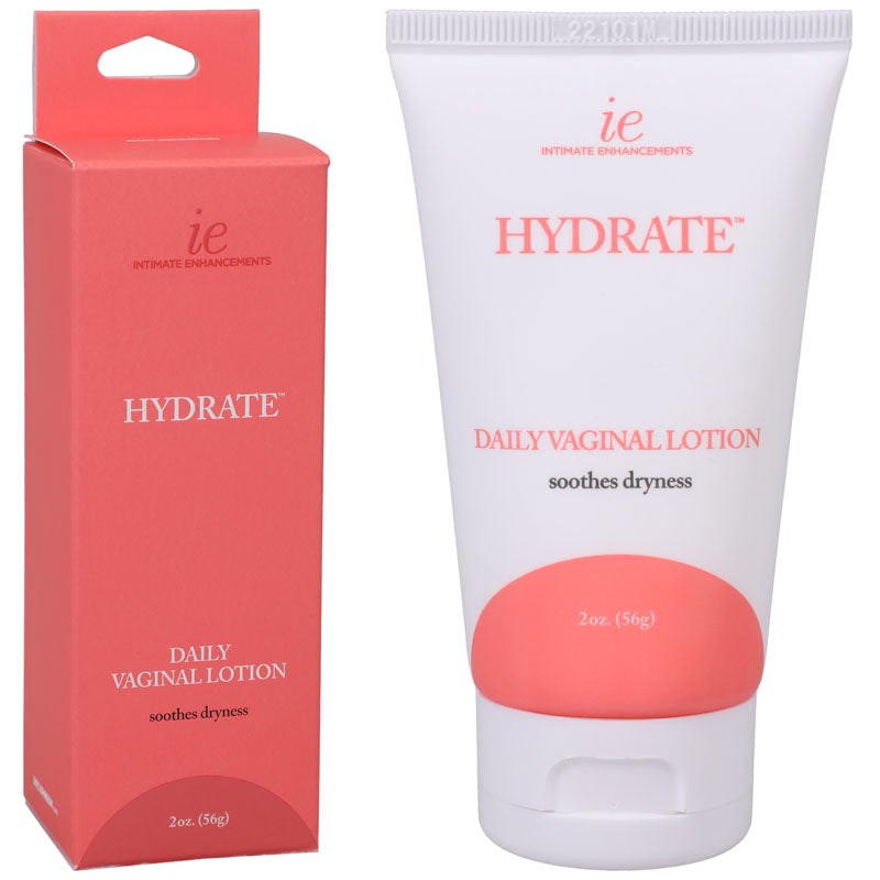 Doc Johnson Hydrate Daily Vaginal Lotion 56g - - Delay and Excite Sprays
