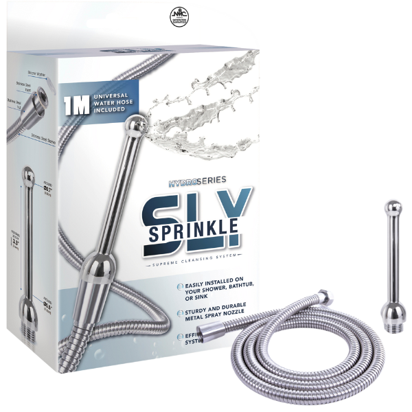 SLY Sprinkle Straight Head Supreme Cleansing System - - Enemas and Douches