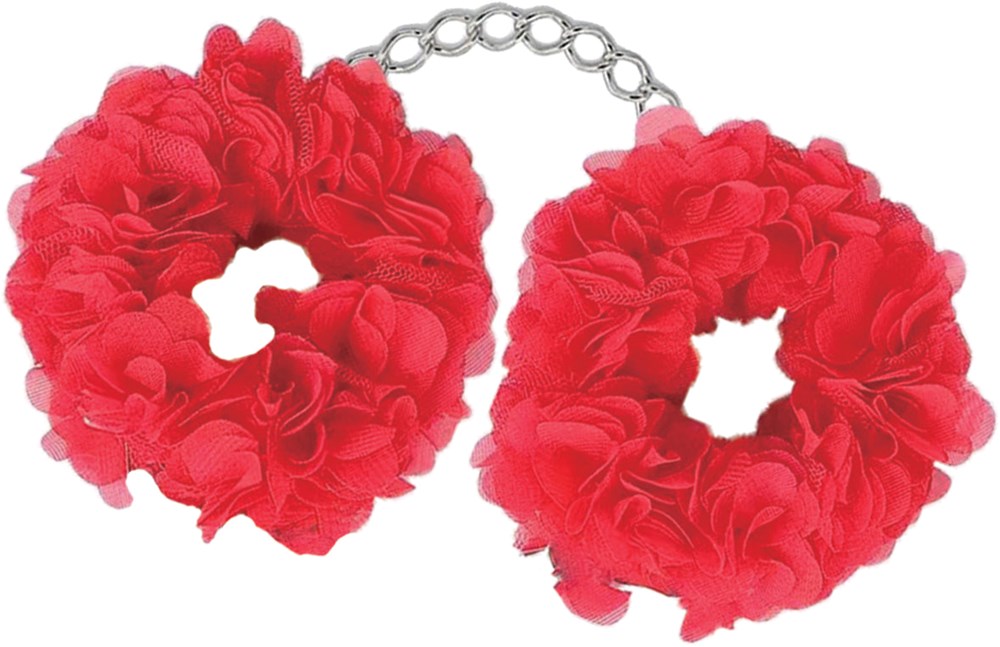 Hott Products Blossom Soft and Comfortable BDSM Luv Cuffs - Cuffs And Restraints