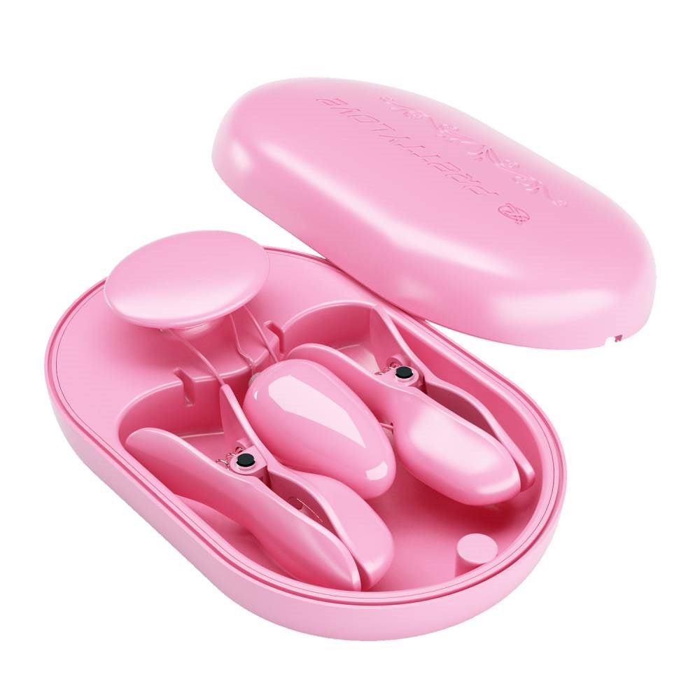 Pretty Love Surprise Box Multi Functions Nipple Clamps - Nipple and Clit Clamps